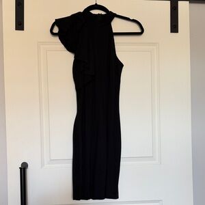 Lulu’s Bodycon Short Black Sleeveless Dress M